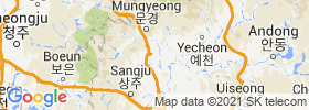 Mungyeong map